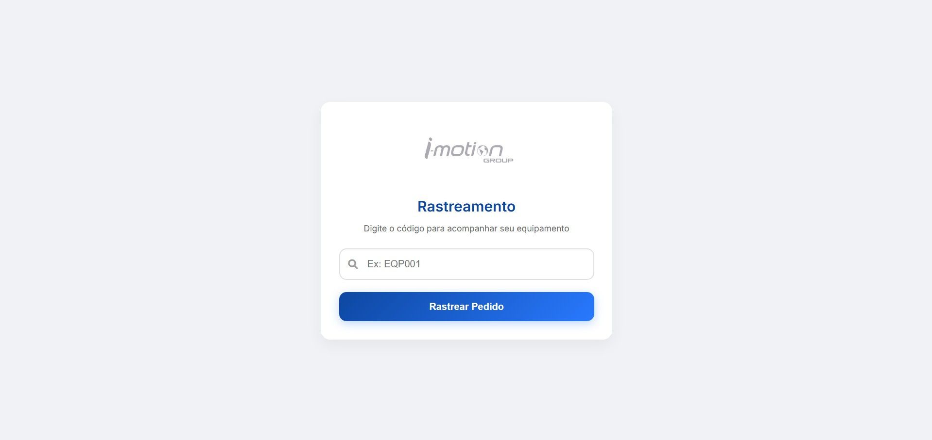 Portal de Rastreamento
